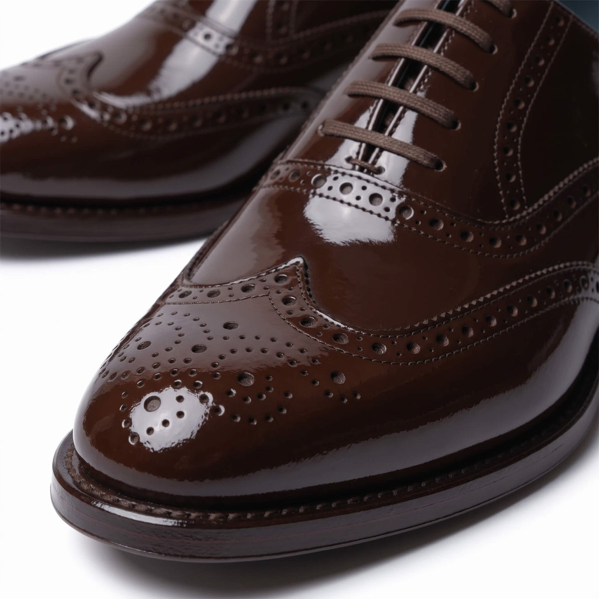 Zapato Oxford Brogue Tradicional CAFÉ