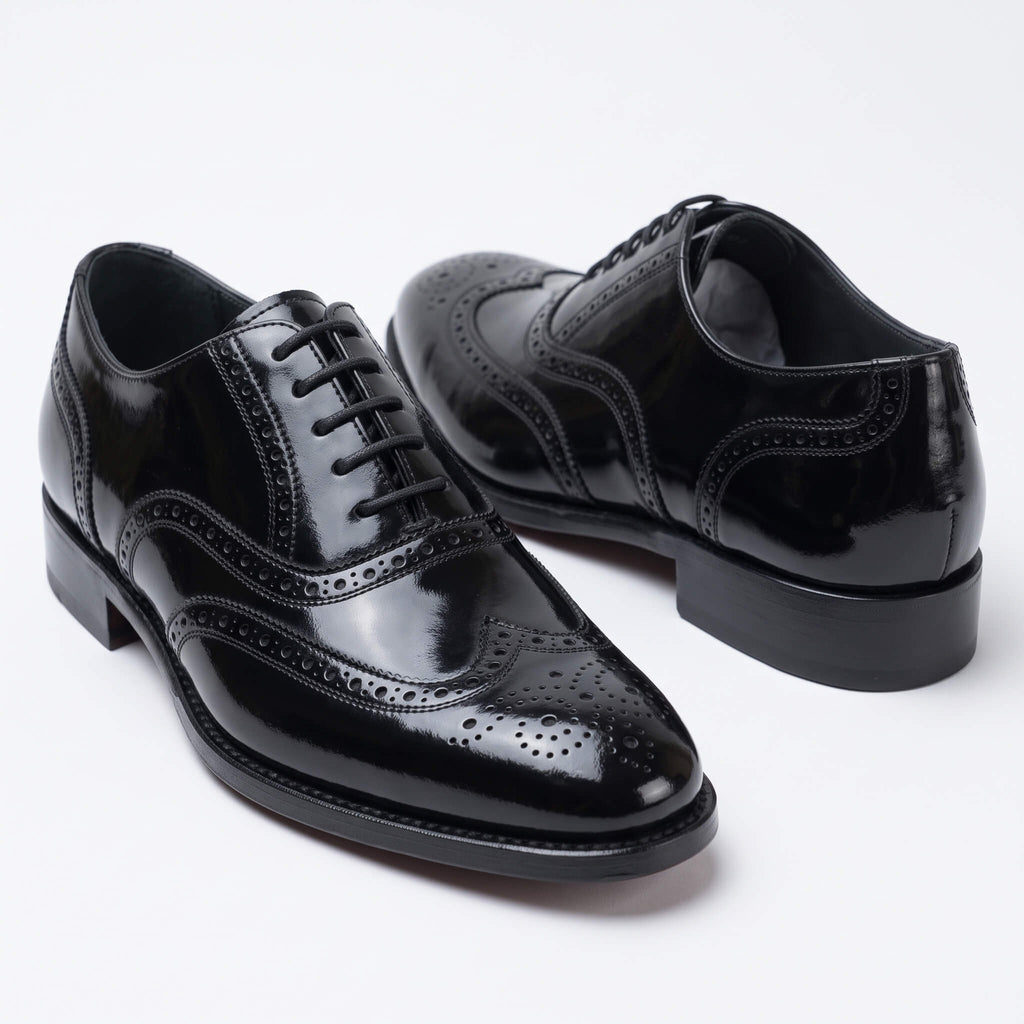 Zapato Oxford Brogue Tradicional NEGRO