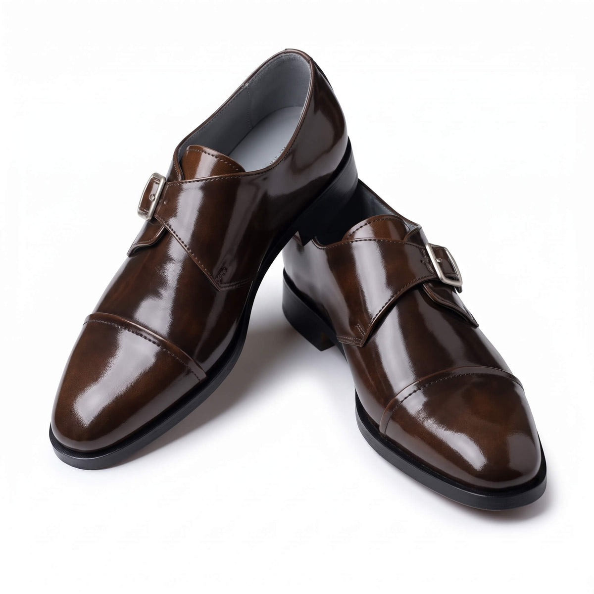 Zapato Monk Strap Imperial CAFÉ