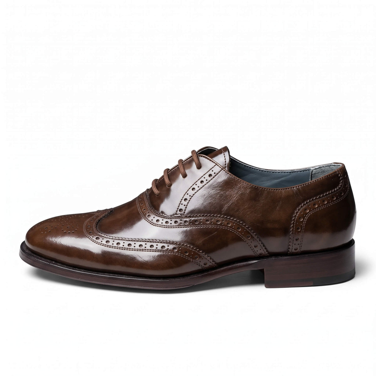 Zapato Oxford Brogue Tradicional CAFÉ