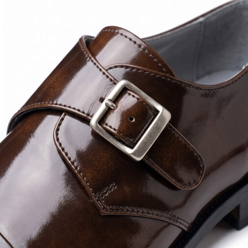 Zapato Monk Strap Imperial CAFÉ
