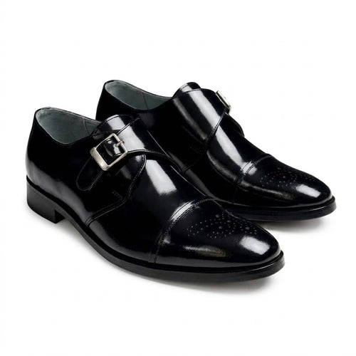 Zapatos Monk Strap Imperial NEGRO